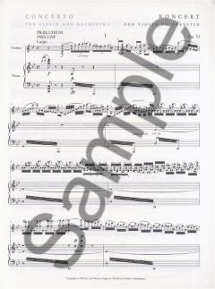 Concerto For Violin And Orchestra Op. 33 von Carl Nielsen im Alle Noten Shop kaufen