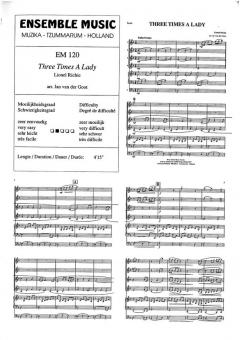 Three Times A Lady (Lionel Richie) 