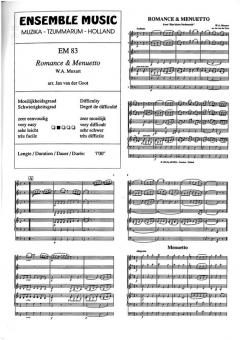 Romance & Menuetto (W.A. Mozart) 