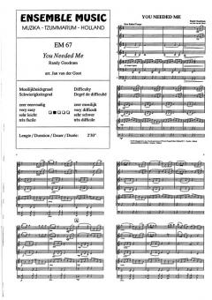 You Needed Me (Randy Goodrum) 