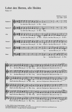 Lobet den Herrn, alle Heiden (Melchior Franck) 