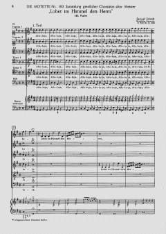 Lobet im Himmel den Herrn (Samuel Scheidt) 