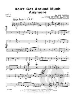 Don't Get Around Much Anymore (Duke Ellington) 