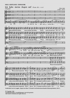 Ich hebe meine Augen auf von Otto Abel (Download) 