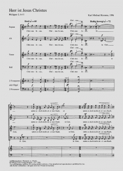 Herr ist Jesus Christus von Karl-Michael Komma (Download) 