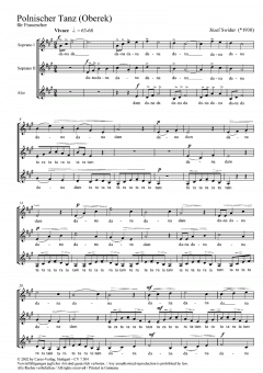 Polnischer Tanz (Oberek) von Józef Swider (Download) 
