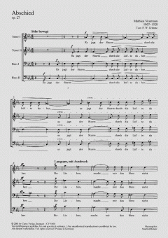 Abschied op. 27 von Mathieu Neumann (Download) 