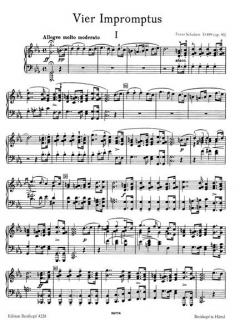 Impromptus, Moments musicaux von Franz Schubert 