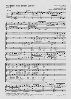 Ach Herr, mich armen Sünder von Johann Sebastian Bach (Download) 