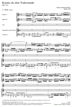 Komm, du süße Todesstunde (J.S. Bach) 