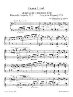Ungarische Rhapsodien von Ferruccio Busoni 