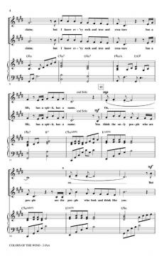 Colors Of The Wind von Stephen L. Schwartz (Download) 