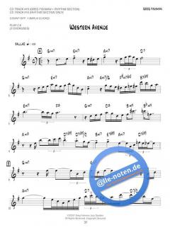 Jazz Saxophone Etudes Vol. 2 for Alto and Tenor Sax von Greg Fishman 