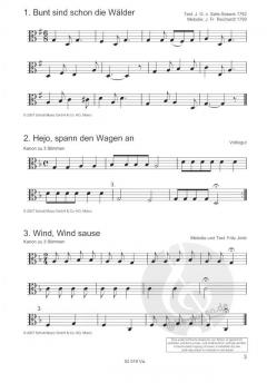 Die schönsten Herbst- und Winterlieder - Trioheft 
