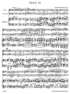 Trio für Klavier, Violine und Violoncello von Louis Spohr (Download) 