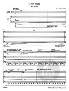 Gran Passo for Piano von Charlotte Seither (Download) 