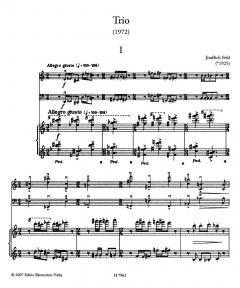 Trio für Violine (Flöte), Violoncello und Klavier (Jindrich Feld) 