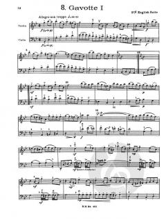 20 Duette von Johann Sebastian Bach für Violine und Violoncello im Alle Noten Shop kaufen (Partitur)