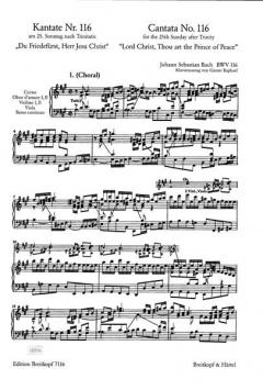 Du Friedefürst, Herr Jesu Christ (J.S. Bach) 