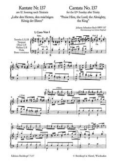 Lobe den Herren, den mächtigen König der Ehren (J.S. Bach) 