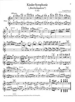 Kinder-Symphonie von Leopold Mozart 