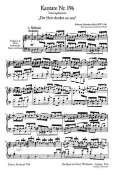 Der Herr denket an uns (J.S. Bach) 