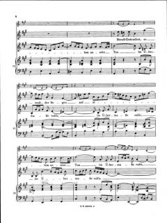 Ausgewählte Duette für Sopran und Alt Heft 3 von Johann Sebastian Bach 
