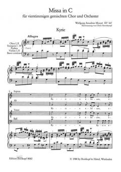 Missa in C-Dur KV 167 (W.A. Mozart) 