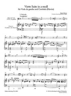 4. Suite a-Moll von Marin Marais 