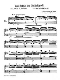 Schule der Geläufigkeit op. 299 Heft 3 von Anton Krause 