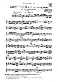 Concerto C-Dur F 7/4 RV 451 T 222 (Antonio Vivaldi) 
