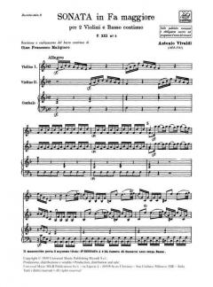 Sonate F-Dur F 13/3 T 57 von Antonio Vivaldi 