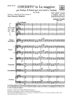 Concerto A-Dur per Eco F 1/139 (Antonio Vivaldi) 