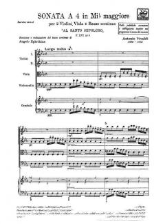 Sonate Es-Dur F 16/2 Al Santo Sepolcro T 21 (Antonio Vivaldi) 