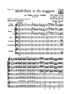 Concerto C-Dur F 1/68 (Sinfonia A 4) T 162 RV 192 (Antonio Vivaldi) 