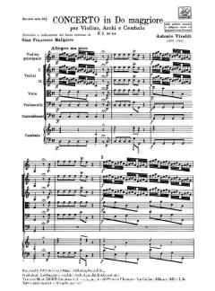 Concerto C-Dur F 1/114 T 259 RV 191 (Antonio Vivaldi) 