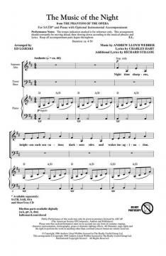 The Music Of The Night von Andrew Lloyd Webber (Download) 