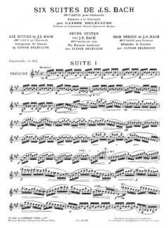 6 Suiten für Violoncello solo von Johann Sebastian Bach 