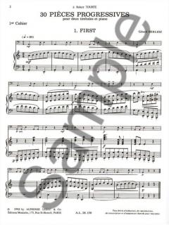 30 Pieces Progressives Vol. 1 von Gerard Berlioz 