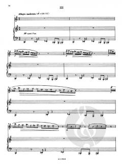 Sonate von Edison Denisov 