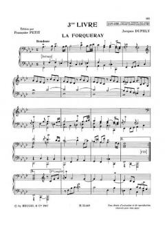 Pieces pour Clavecin (Jacques Duphly) 