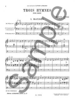 3 Hymnes Op. 58 von Marcel Dupre 