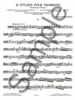 21 Etudes von Gérard Pichaureau 