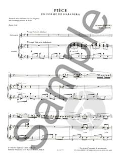 Piece en Forme de Habanera von Maurice Ravel 