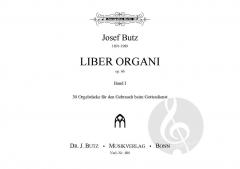 Liber Organi Band 1 von Josef Butz 