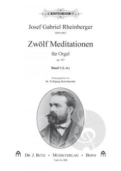 12 Meditationen 1 von Joseph Gabriel Rheinberger 