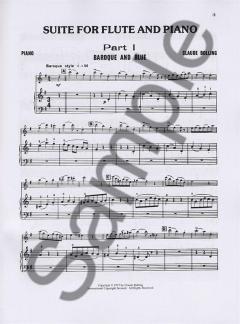 Suite For Flute And Jazz Piano Trio (Claude Bolling) 