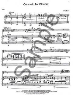 Concerto For Clarinet von Artie Shaw 