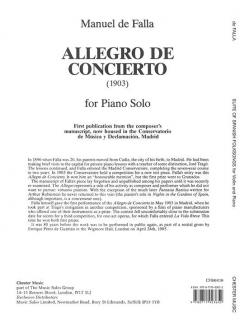 Suite Populaire Espagnole von Manuel de Falla 