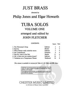 Just Brass Tuba Solos Volume 1 im Alle Noten Shop kaufen - CH55458